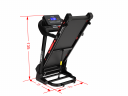 Беговая дорожка UNIXFIT MX-830L в ПОДАРОК коврик 190 см