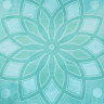 Коврик для фитнеса и йоги DFC Meditation Deluxe, 183x68x0,5 см, Lotus